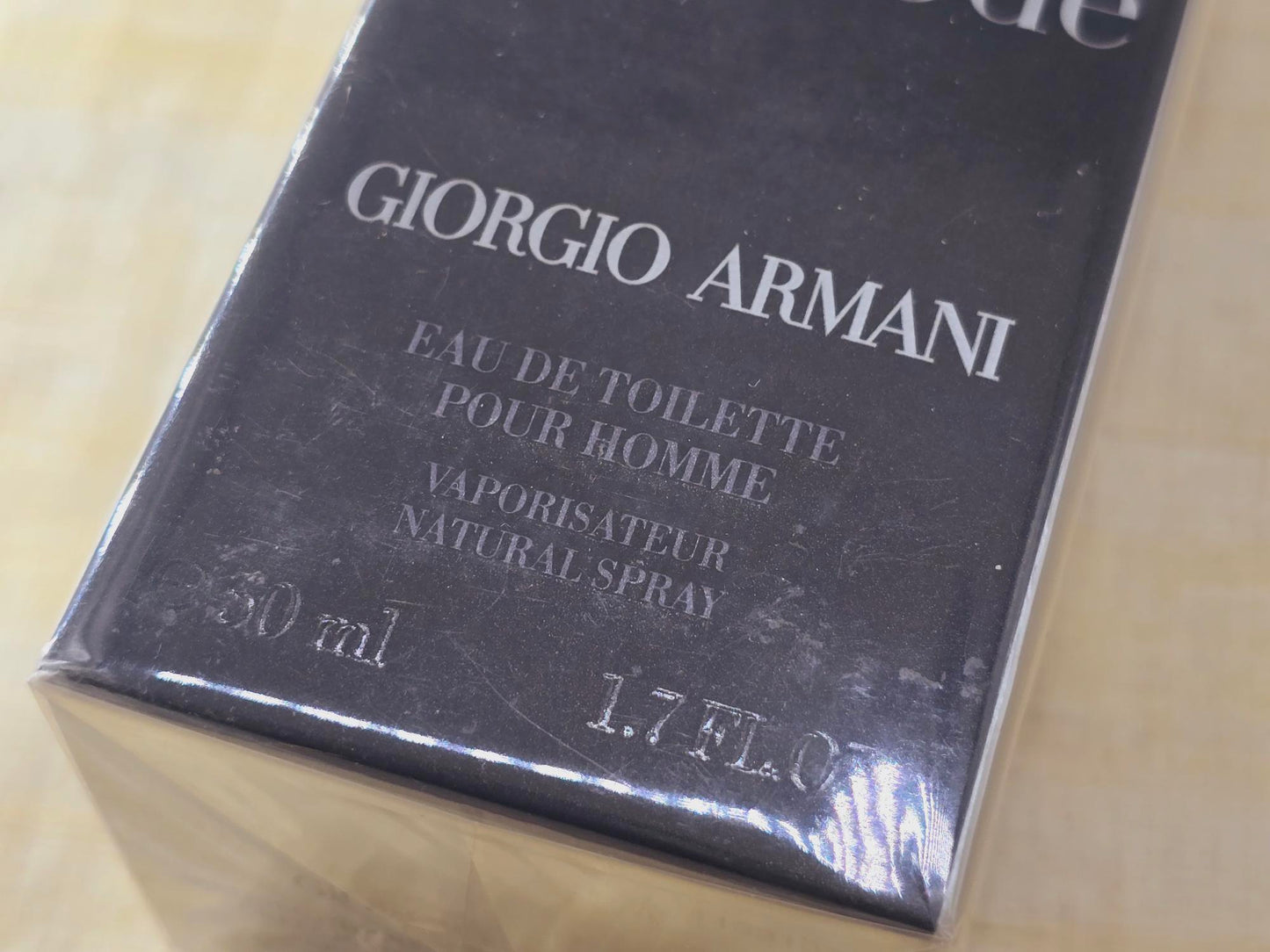 Armani Code Sport Giorgio Armani for men EDT Spray 125 ml 4.2 oz OR 75 ml 2.5 oz OR 50 ml 1.7 oz, Rare, Vintage, Sealed