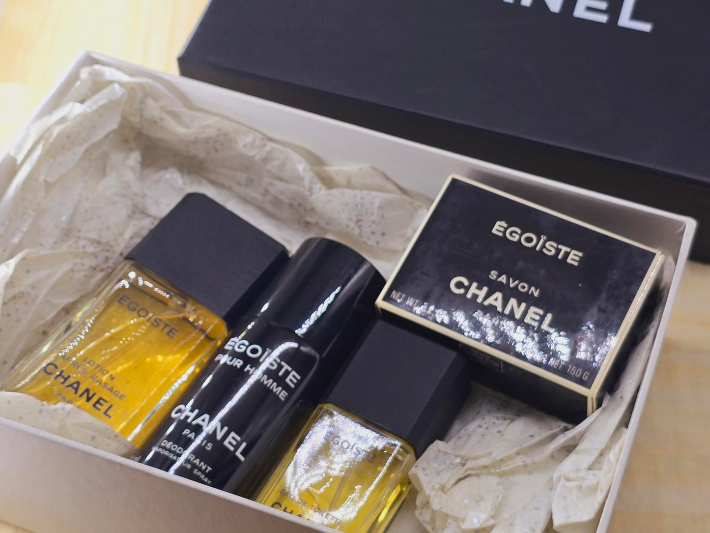 Egoiste Chanel for Men EDT Spray 50 ml 1.7 oz, Vintage 1997, Rare, Set