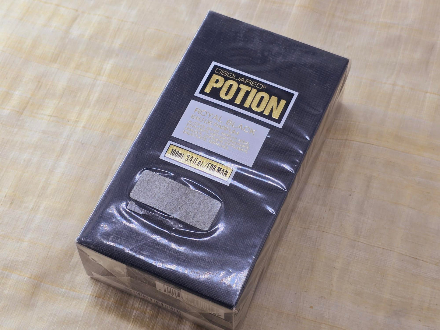 Potion Royal Black DSQUARED2 for men EDP Spray 100 ml 3.4 oz, Vintage, Rare, Sealed