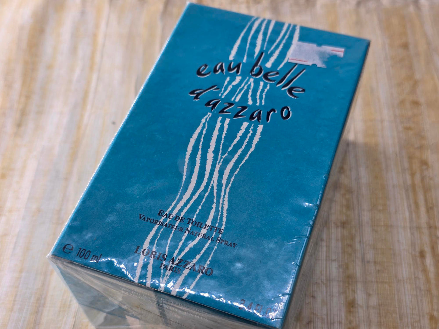 Eau Belle D'Azzaro Azzaro for women EDT Spray 100 ml 3.4 oz, Rare, Vintage Loris Azzaro, Sealed