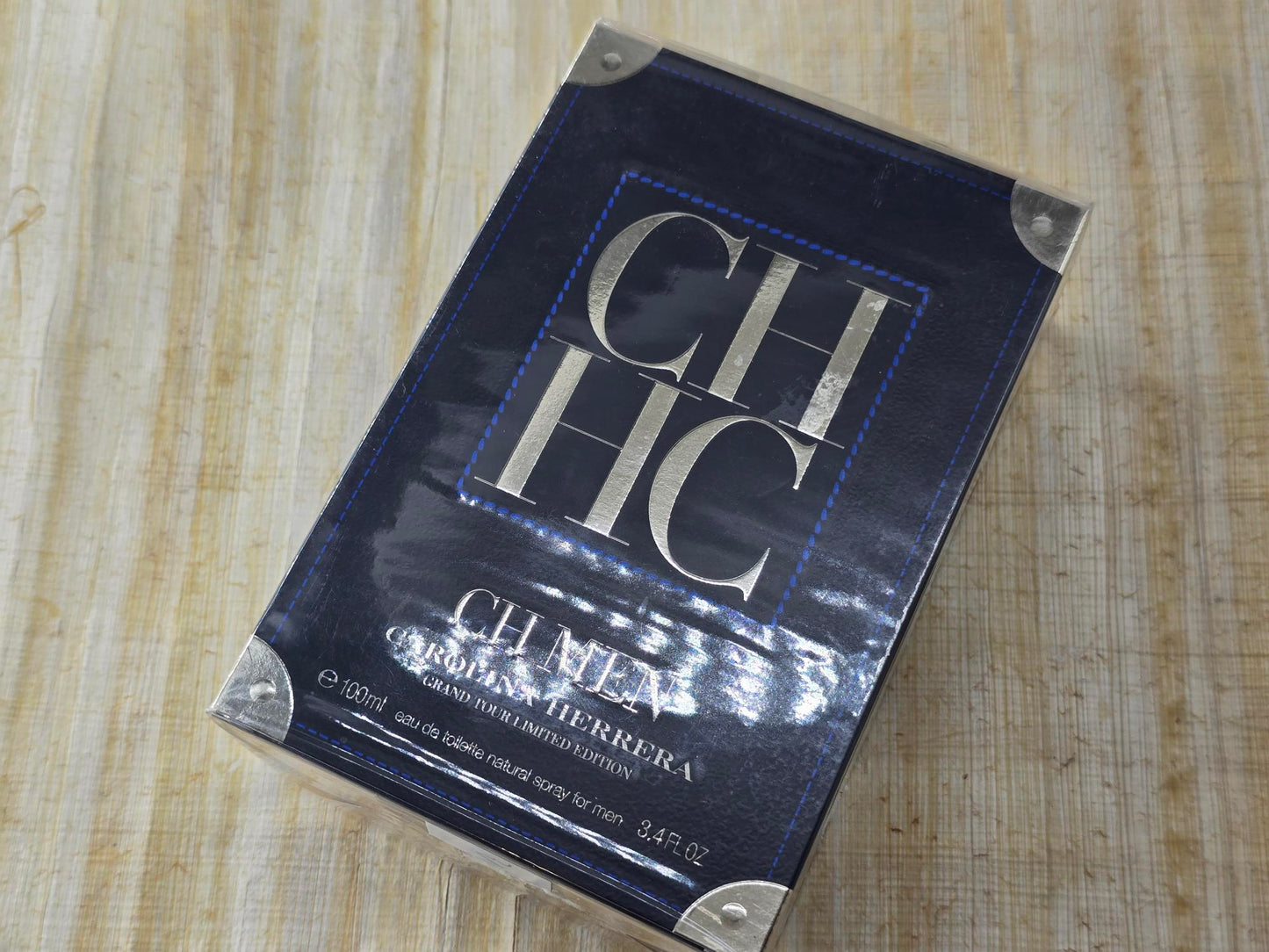 CH Men Grand Tour Carolina Herrera for men EDT Spray 100 ml 3.4 oz, Vintage, Rare, Sealed
