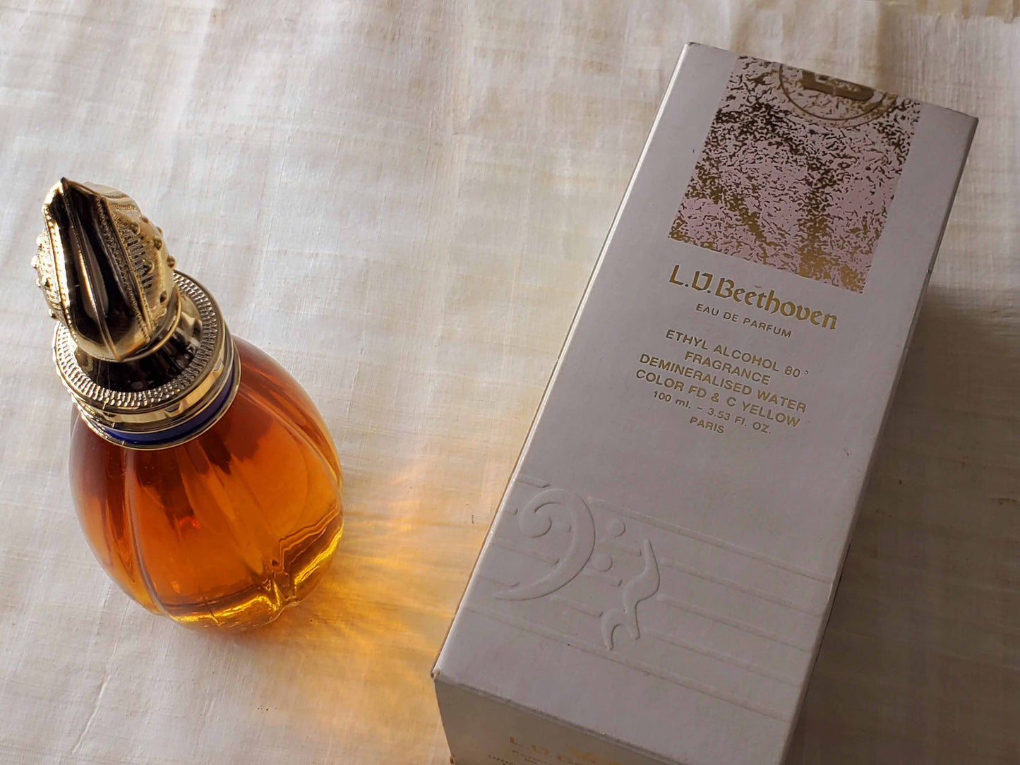 Beethoven L. V. Beethoven for Women EDP Spray 100 ml 3.4 oz, Rare, Vintage