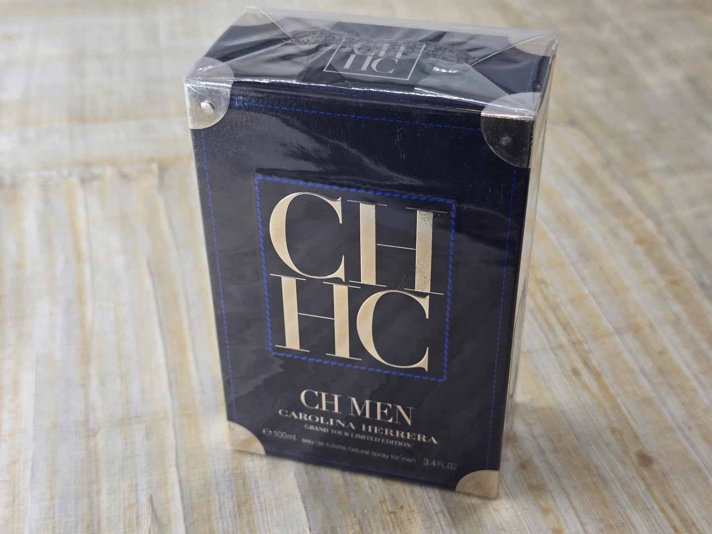 CH Men Grand Tour Carolina Herrera for men EDT Spray 100 ml 3.4 oz, Vintage, Rare, Sealed