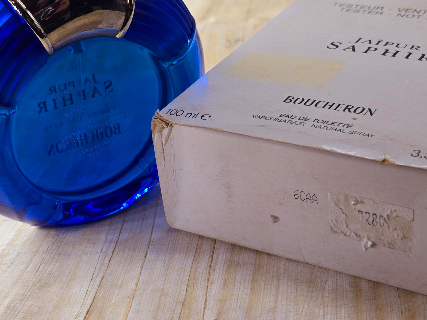 Jaipur Saphir Boucheron for women EDT Spray 100 ml 3.4 oz, Vintage, Rare, Tester
