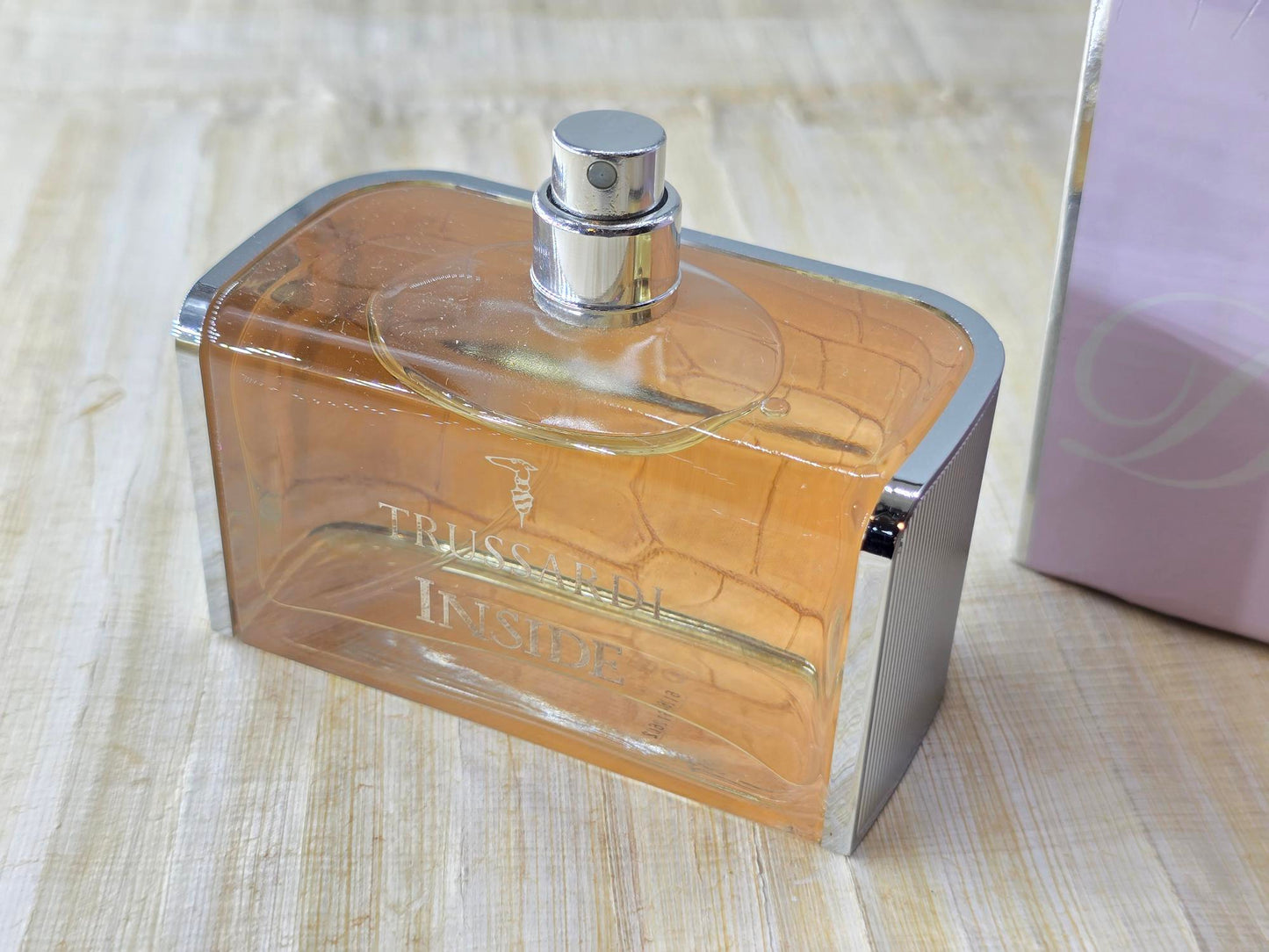 Trussardi Inside Delight for women EDP Spray 100 ml 3.4 oz, Vintage, Rare, As Pics
