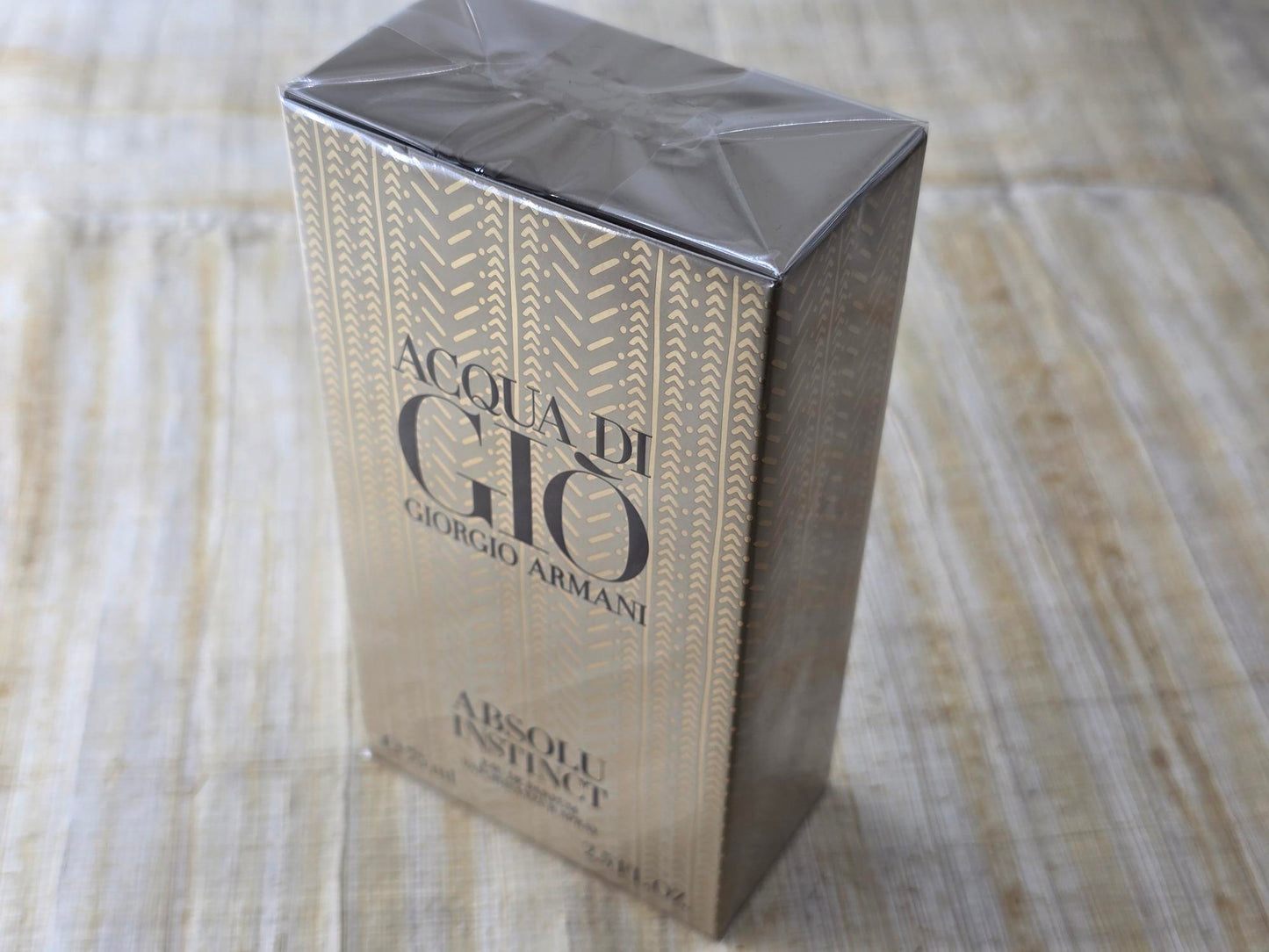 Acqua di Giò Absolu Instinct Giorgio Armani for men EDP Spray 75 ml 2.5 oz, Rare, Vintage, Sealed