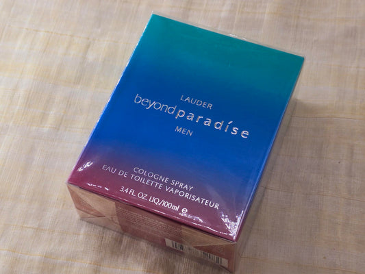 Beyond Paradise For Men Estée Lauder for men EDT Spray 100 ml 3.4 oz OR 50 ml 1.7 oz, Vintage, Rare, Sealed