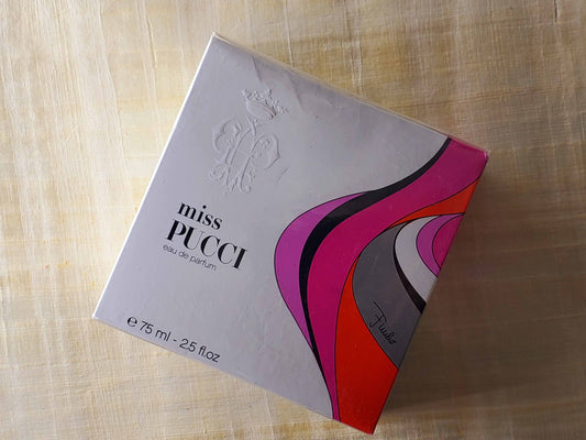 Miss Pucci Emilio Pucci for women EDP Spray 75 ml 2.5 oz, Rare, Vintage, Sealed