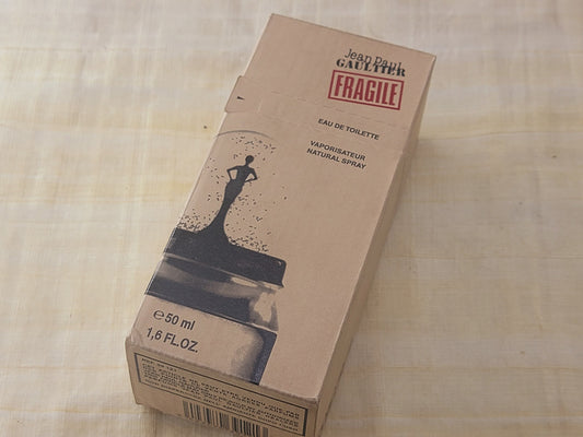 Fragile by Jean Paul Gaultier for women EDT Spray 50 ml 1.7 oz, Vintage, Rare, Sealed