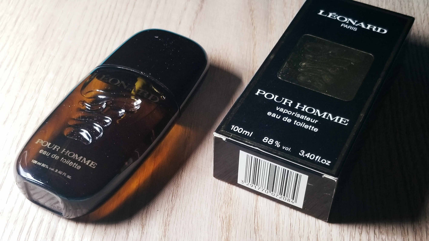 Leonard Pour Homme for men EDT Spray 100 ml 3.4 oz, Vintage, Rare