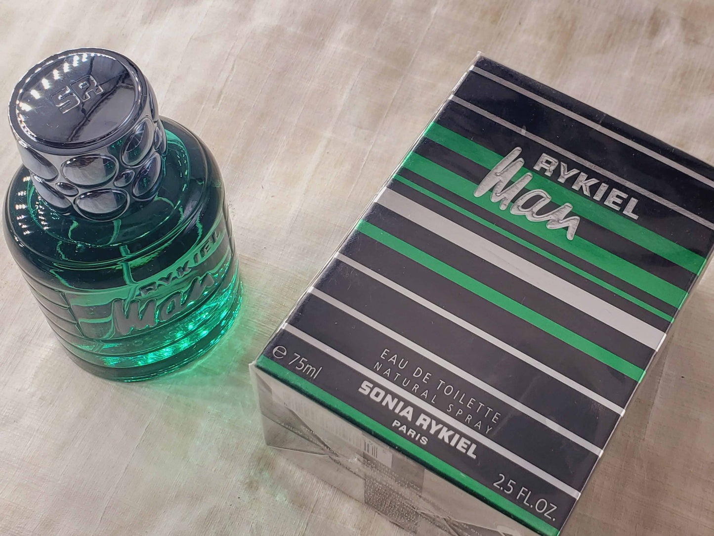 Rykiel Man Sonia Rykiel for men EDT Spray 125 ml 4.2 oz OR 75 ml 2.5 oz, Vintage, Rare, Sealed