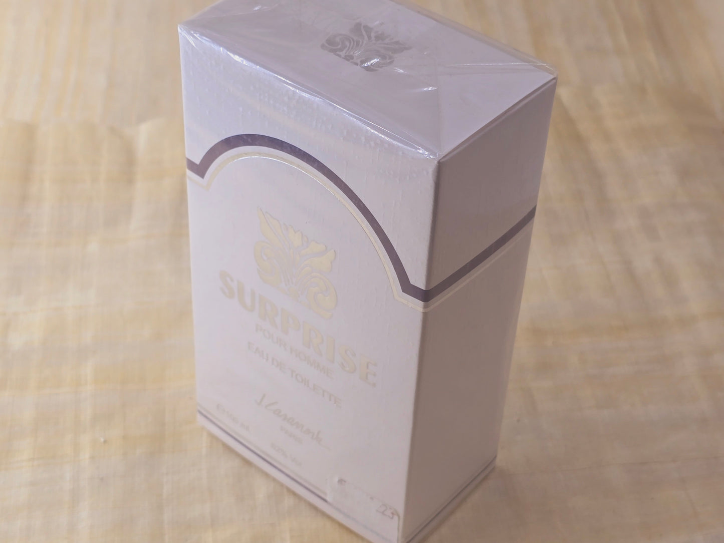 Surprise pour Homme J. Casanova EDT Spray 100 ml 3.4 oz OR 50 ml 1.7 oz, Rare, Vintage