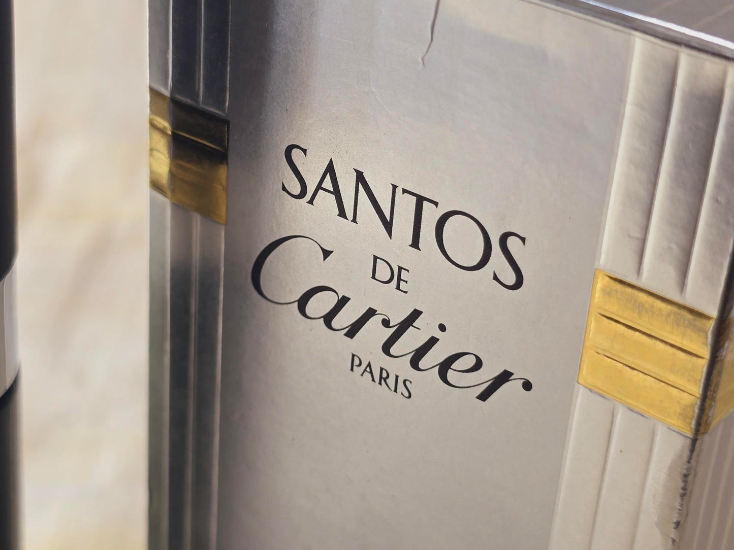 Santos Eau de Sport Cartier for men EDT Spray 100 ml 3.4 oz, Rare, Vintage, As Pics