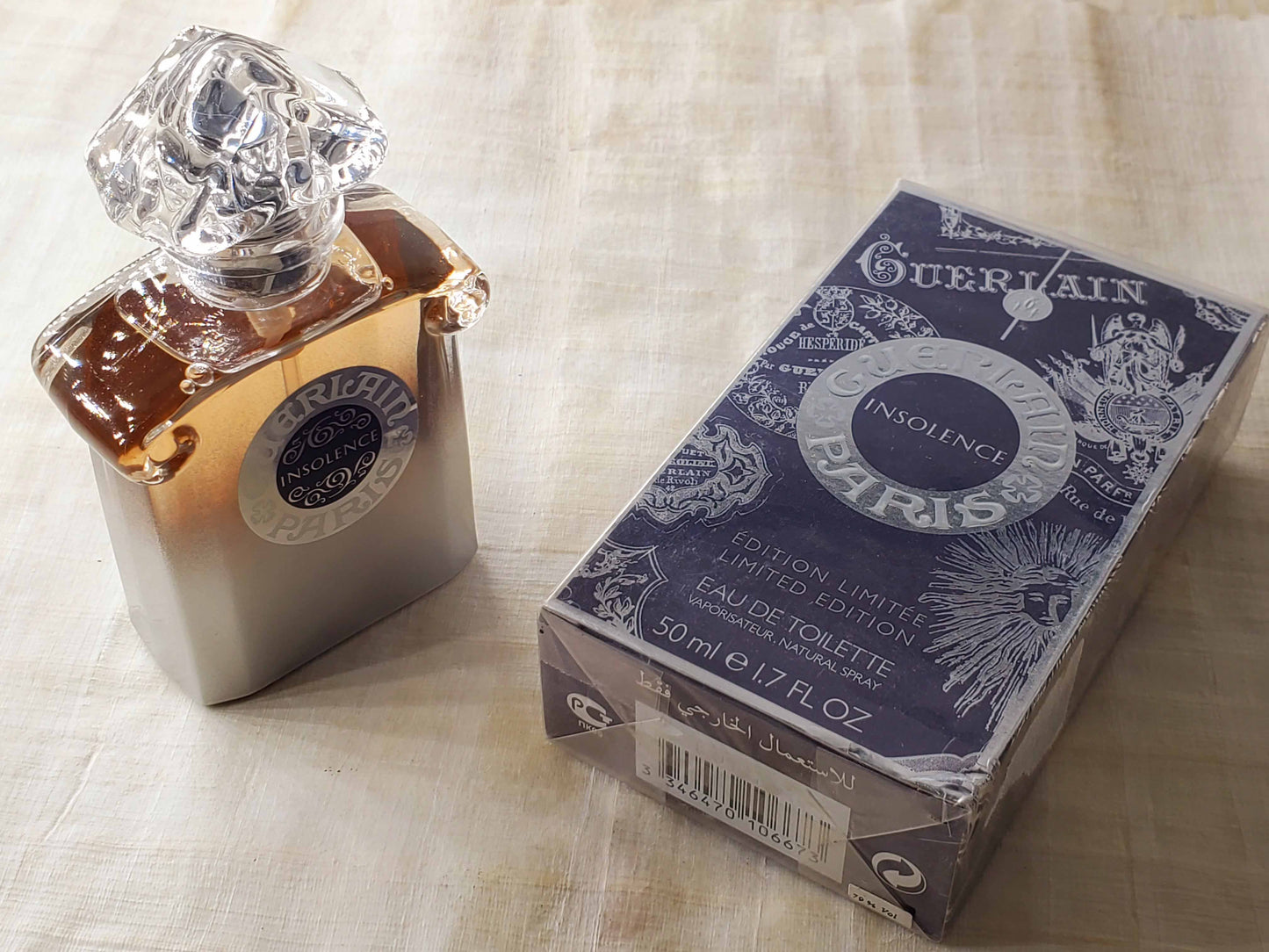 Insolence Limited Edition Guerlain for women EDT Spray 50 ml 1.7 oz, Vintage, Rare