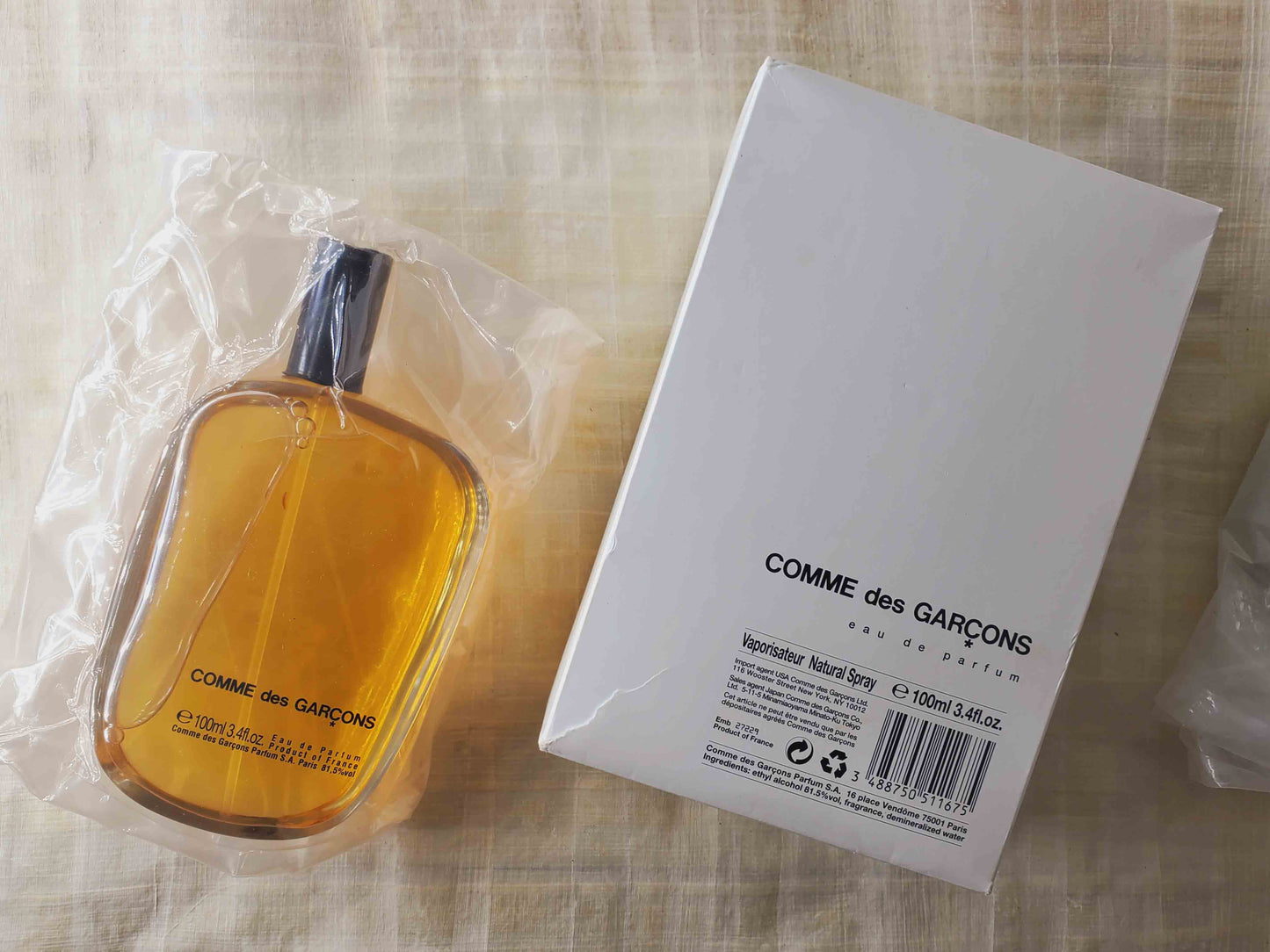 Comme des Garcons for Unisex EDP Spray 100 ml 3.4 oz, Vintage, Rare, Sealed