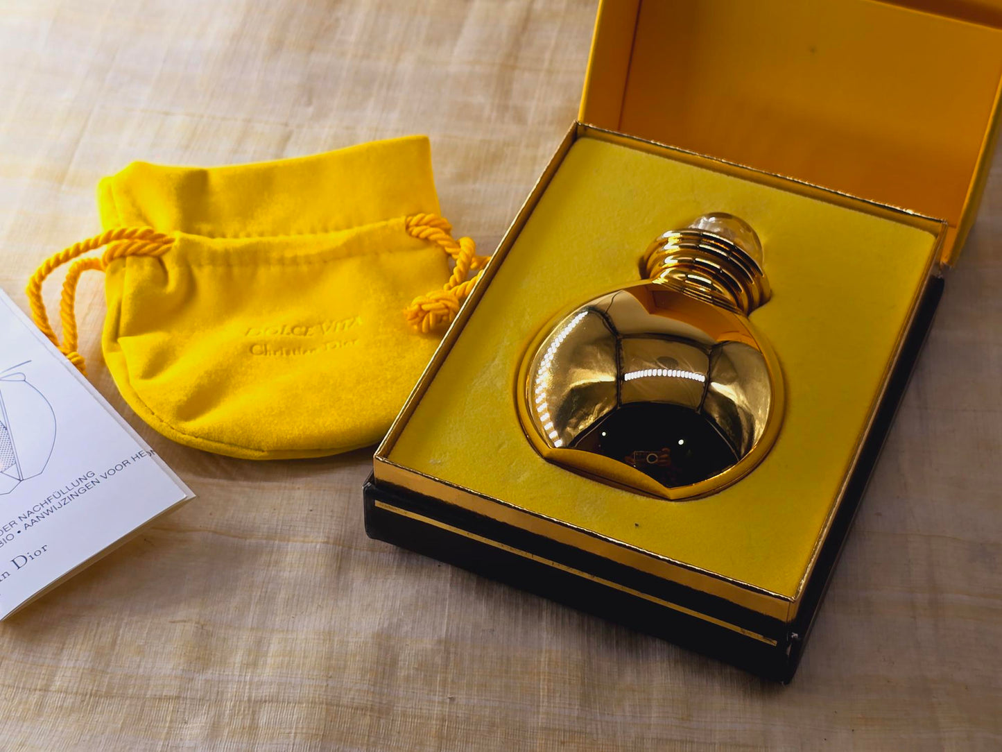 Dolce Vita Parfum Dior for women Splash 7.5 ml 0.25 oz, Vintage, Rare