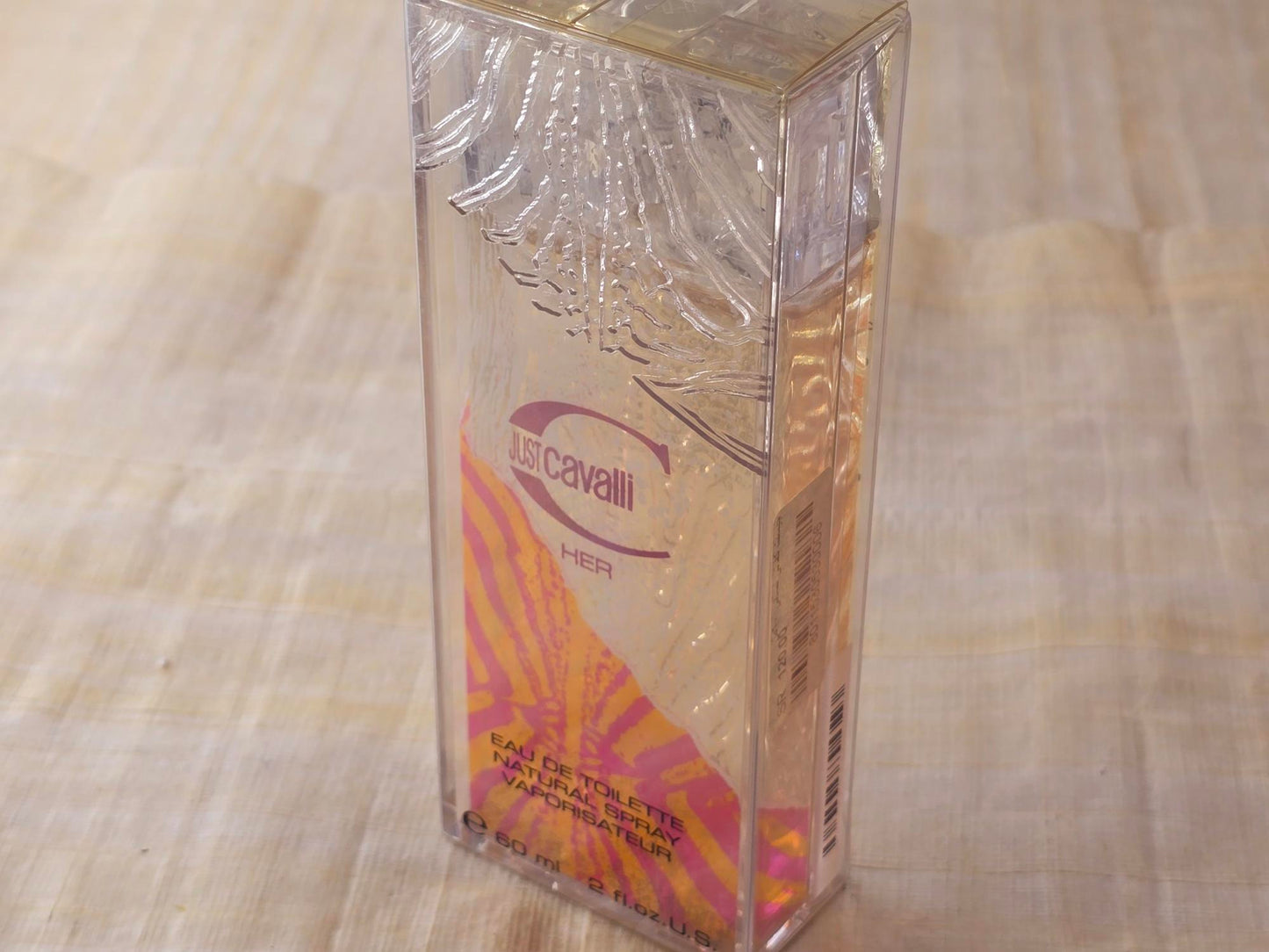Just Cavalli Her Roberto Cavalli for women EDT Spray 60 ml 2 oz, Vintage, Rare, Sealed