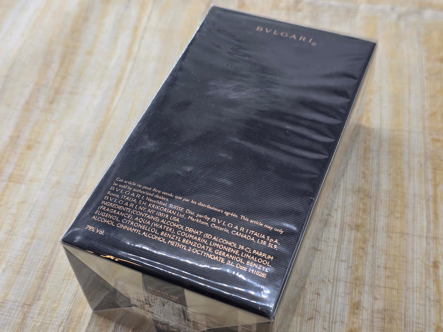 Bvlgari Man Black Orient for men EDP Spray 100 ml 3.4 oz, Vintage, Rare, Sealed