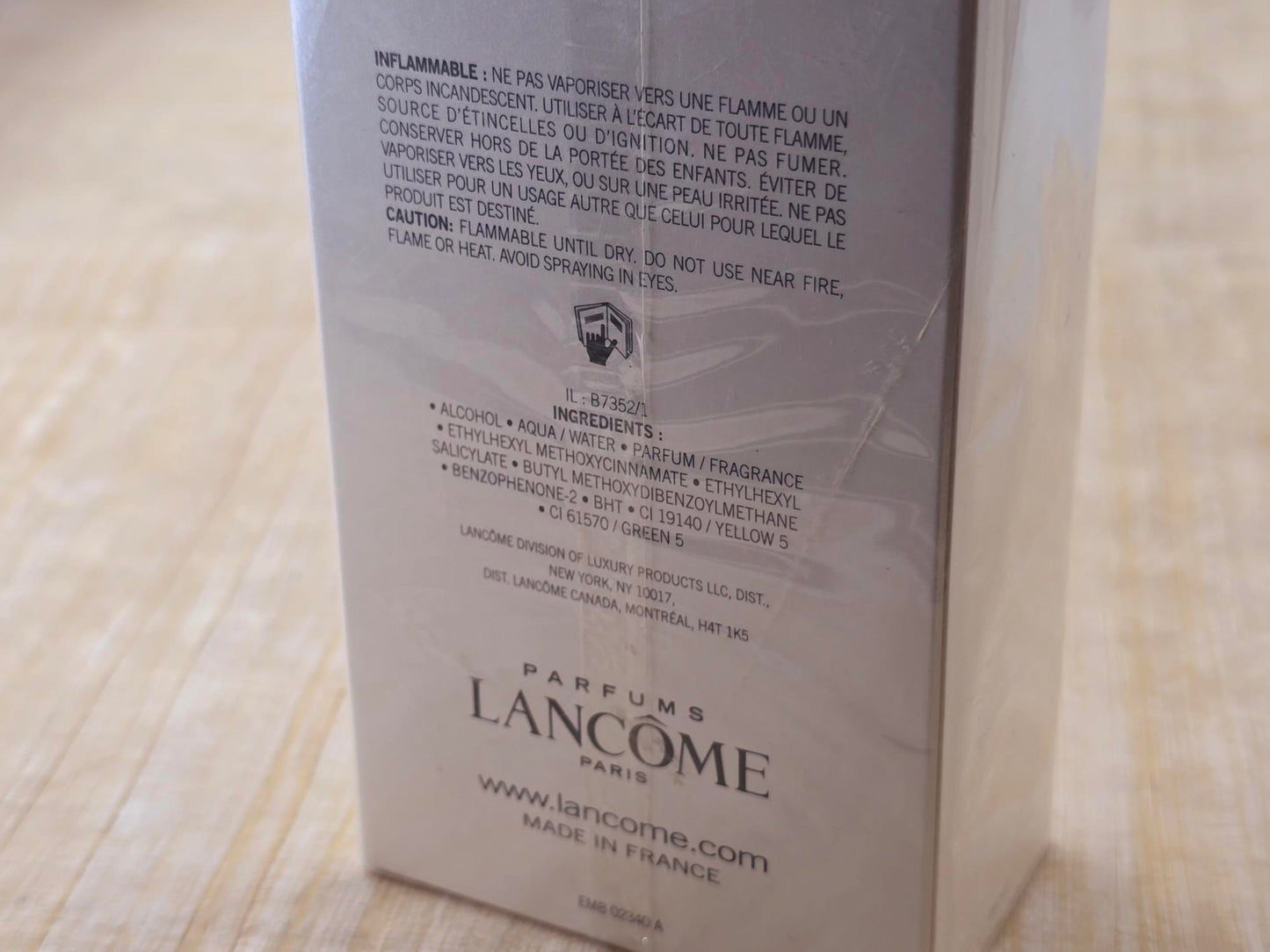 Miracle Homme L'Aquatonic Lancôme for men EDT Spray 125 ml 4.2 oz, Vintage, Rare, Sealed