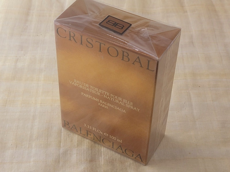 Cristobal Balenciaga for women EDT Spray 100 ml 3.4 oz Or 50 ml 1.7 oz, Vintage, Rare, Sealed