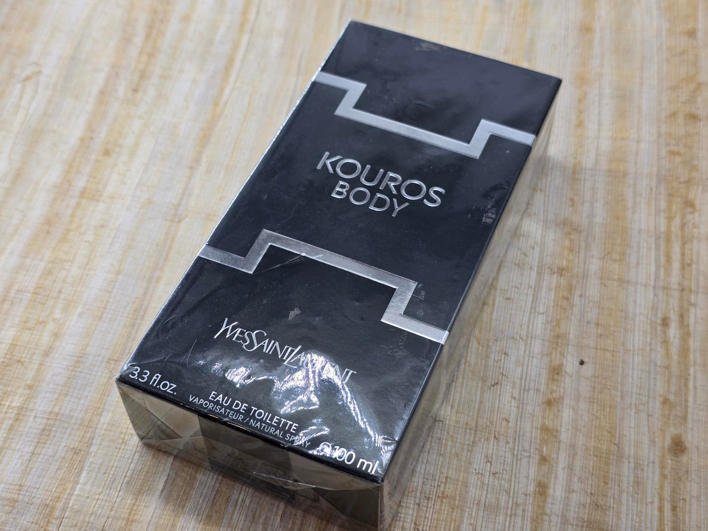 Body Kouros Yves Saint Laurent for men EDT Spray 100 ml 3.4 oz, Rare, Vintage, Sealed