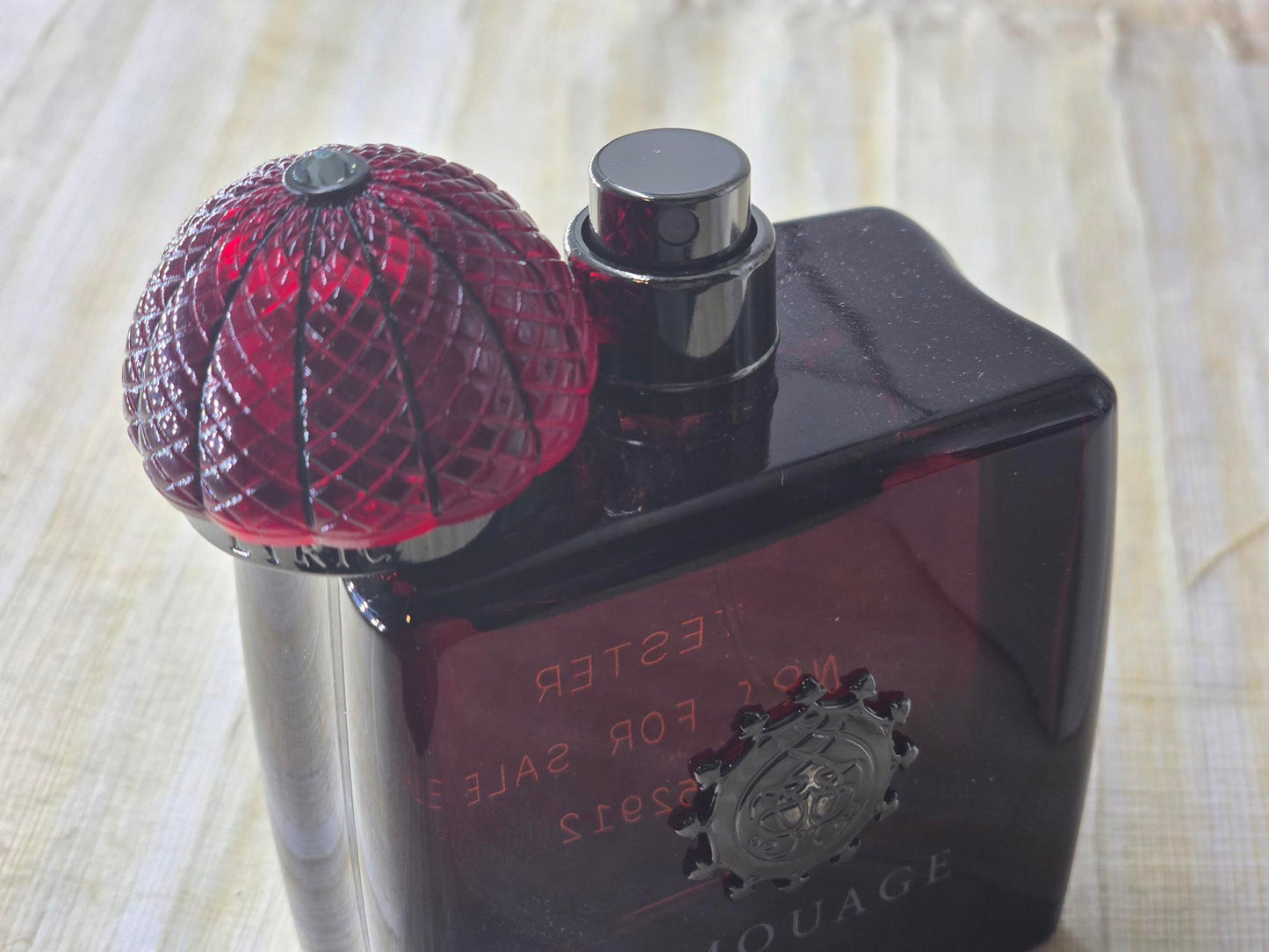Amouage Lyric Woman EDP Vintage Oman Non-magnetic Cap (100ml / 3.4oz) - Tester