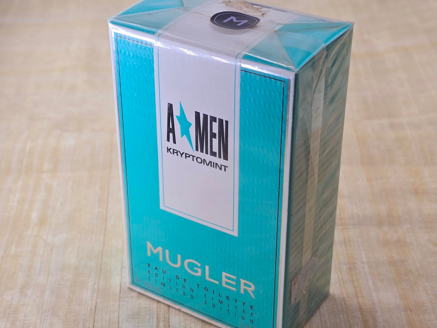 A*Men Kryptomint Mugler for men EDT Spray 100 ml 3.4 oz, Vintage, Rare, Sealed