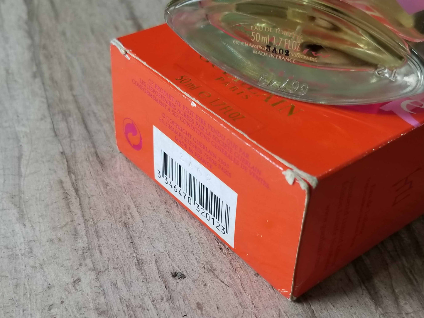 Amore With Love By Guerlain EDT Spray 50 ml 1.7 oz, Vintage, Rare
