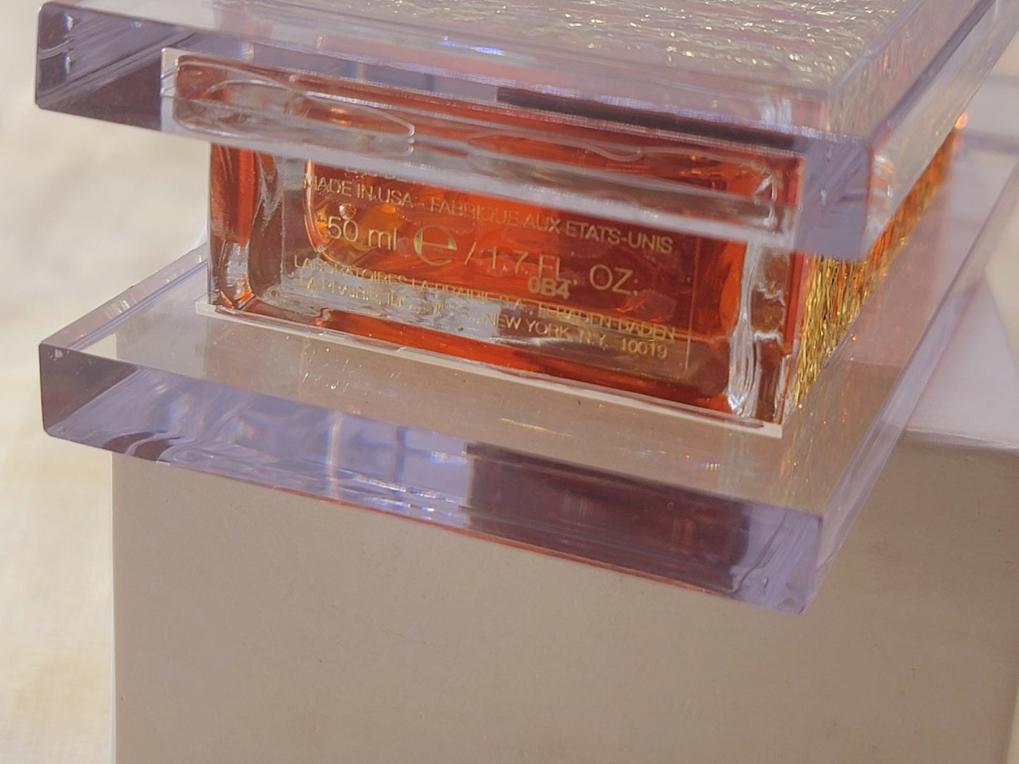 Life Threads Gold La Prairie for women EDP Spray 50 ml 1.7 oz, Vintage, Rare, Tester, As Pics