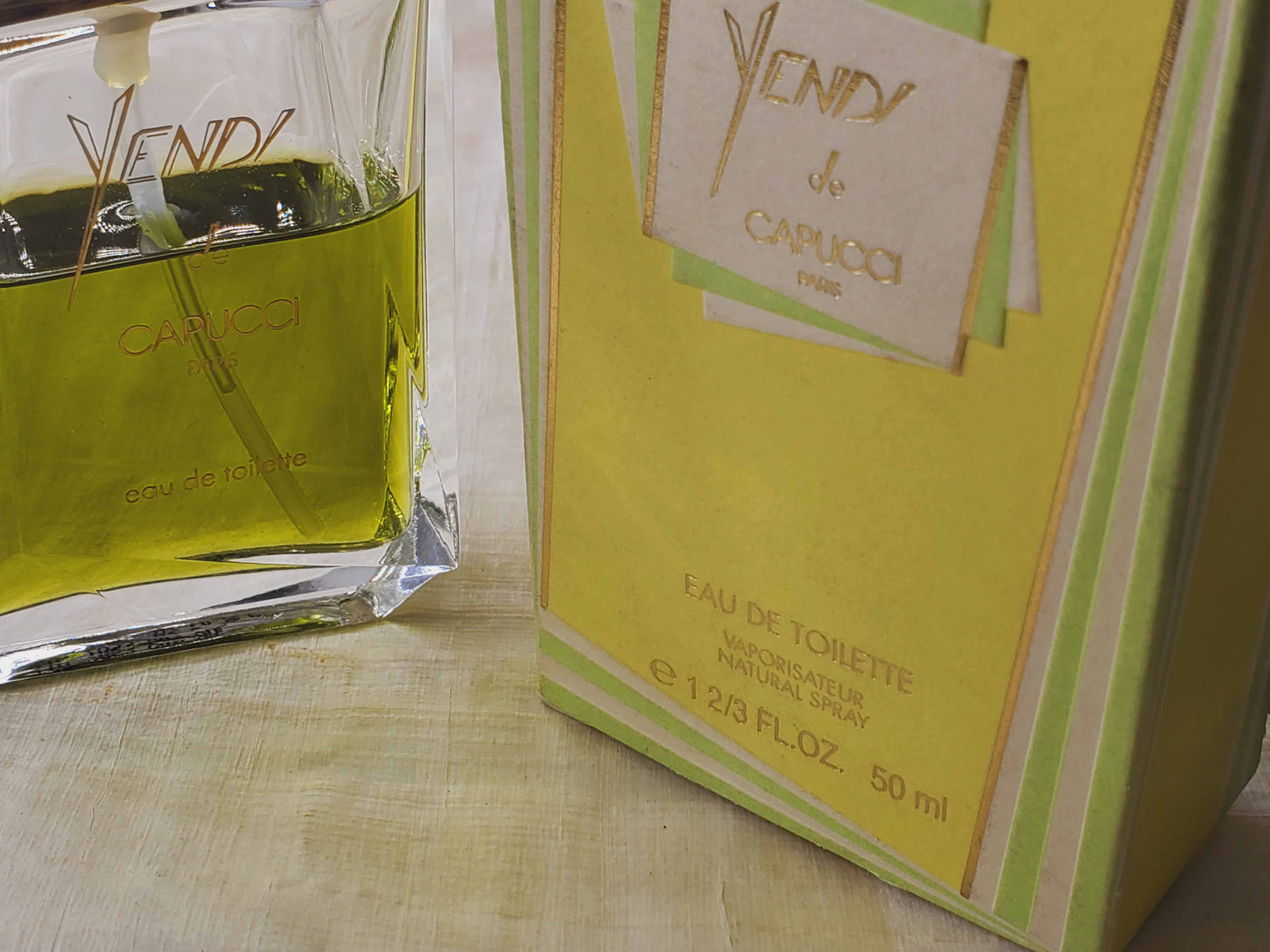 Yendi Roberto Capucci for women EDT Spray 2 X 50ml, Vintage, Rare, Same photos