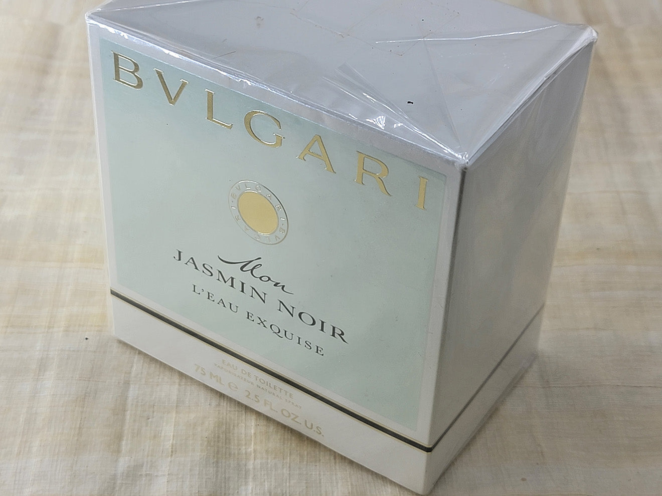 Mon Jasmin Noir L'Eau Exquise Bvlgari for women EDT Spray 75 ml 2.5 oz, Vintage, Rare, Sealed