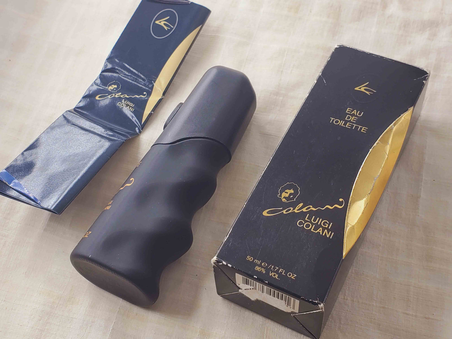 Colani Luigi Colani for men 1992 EDT Spray 50 ml 1.7 oz, Vintage, Rare