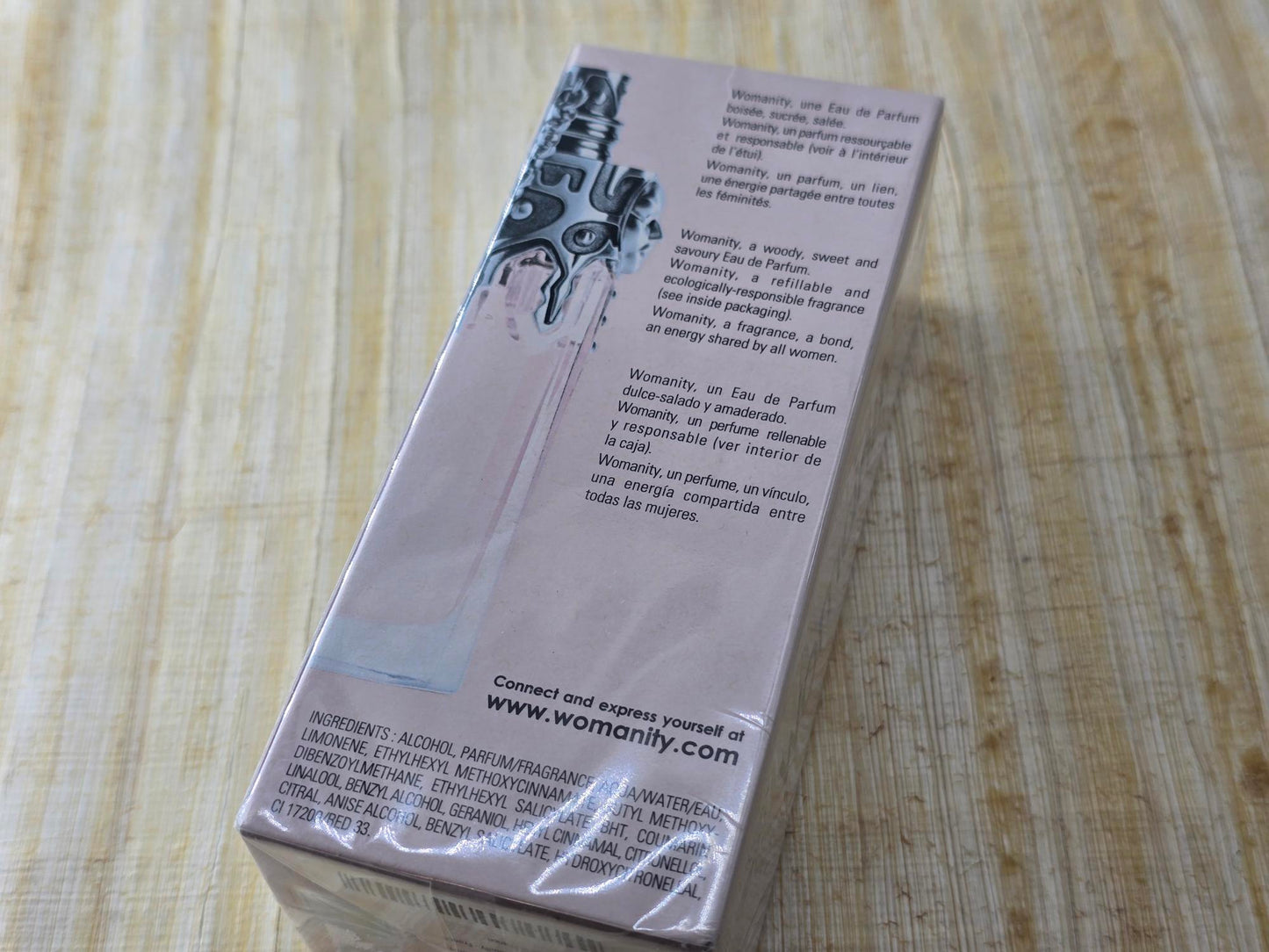 Womanity Mugler for women EDP Spray 50 ml 1.7 oz, Vintage, Rare, Sealed