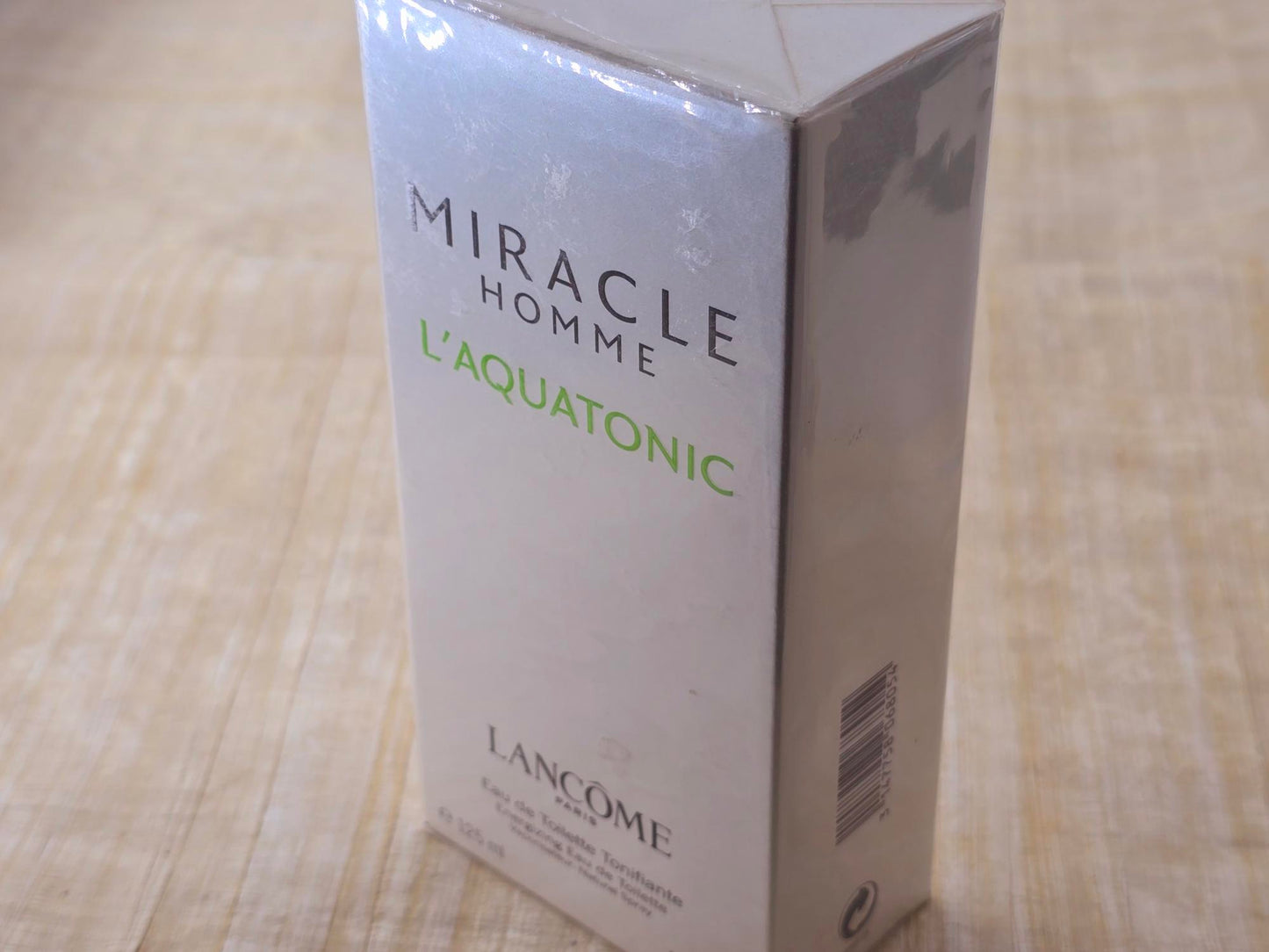 Miracle Homme L'Aquatonic Lancôme for men EDT Spray 125 ml 4.2 oz, Vintage, Rare, Sealed