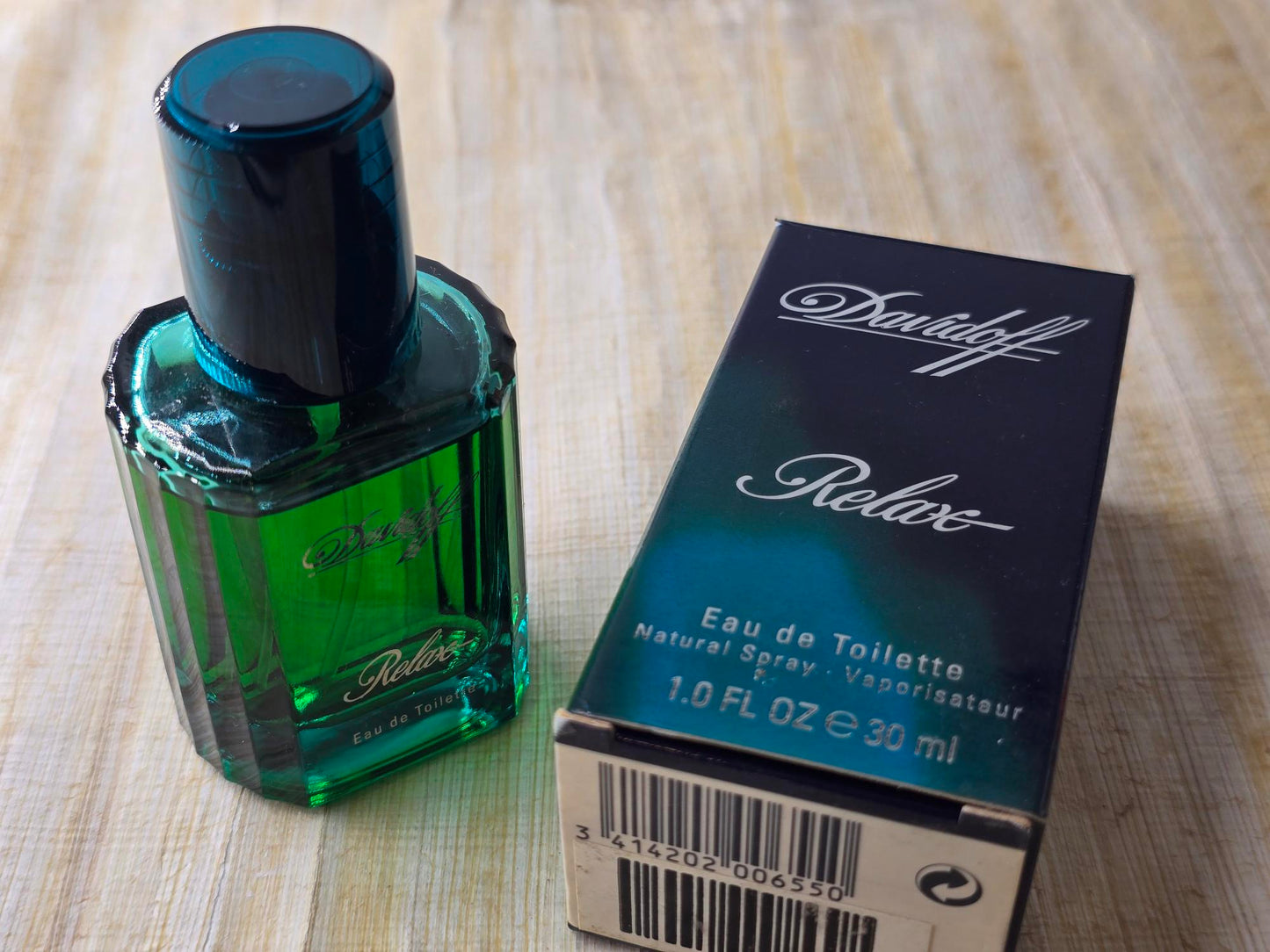 Relax Davidoff (Lancaster) for men EDT Spray 30 ml 1 oz – Rare, Vintage, Original Bottle