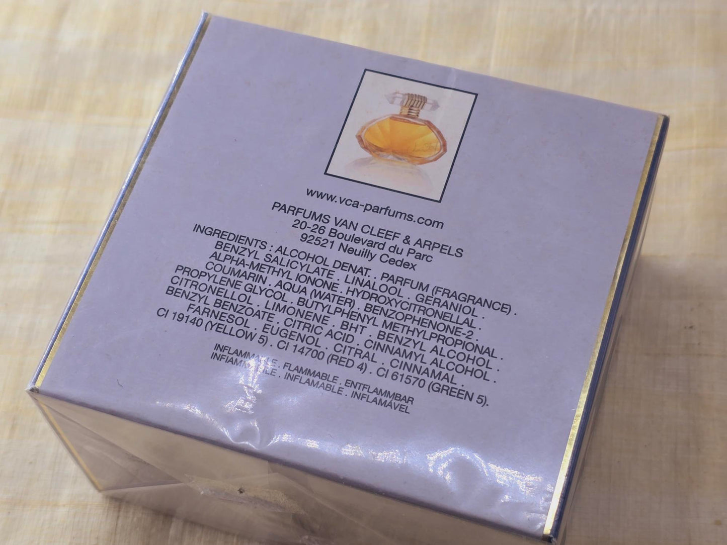 Van Cleef & Arpels for women EDP Spray 100 ml 3.4 oz OR 50.ml 1.7 oz, Vintage, Rare, Sealed