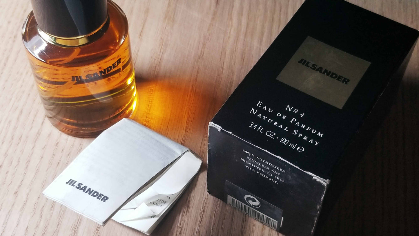Jil Sander No. 4 Jil Sander for women EDP Spray 100 ml 3.4 oz, Vintage, Rare