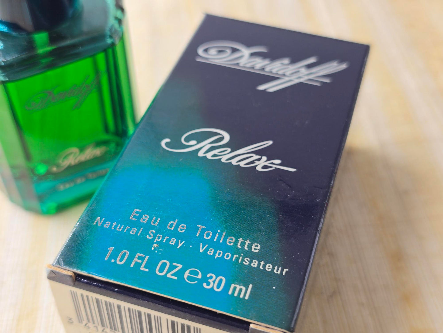 Relax Davidoff (Lancaster) for men EDT Spray 30 ml 1 oz – Rare, Vintage, Original Bottle