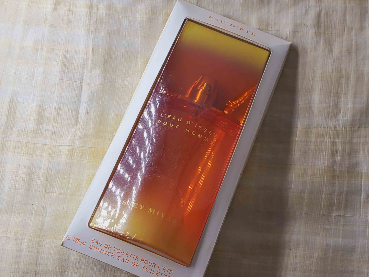 L'Eau D'Issey Pour Homme Eau D'Ete Summer for men EDT Spray 125 ml 4.2 oz, Vintage, Rare, Sealed