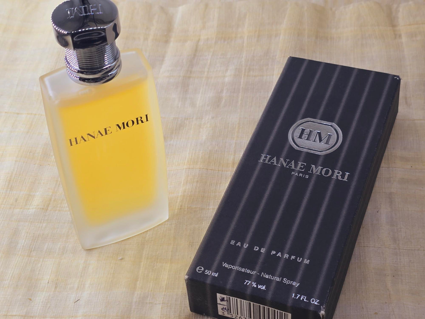 HM Hanae Mori for men EDP Spray 50 ml 1.7 oz, Vintage, Rare