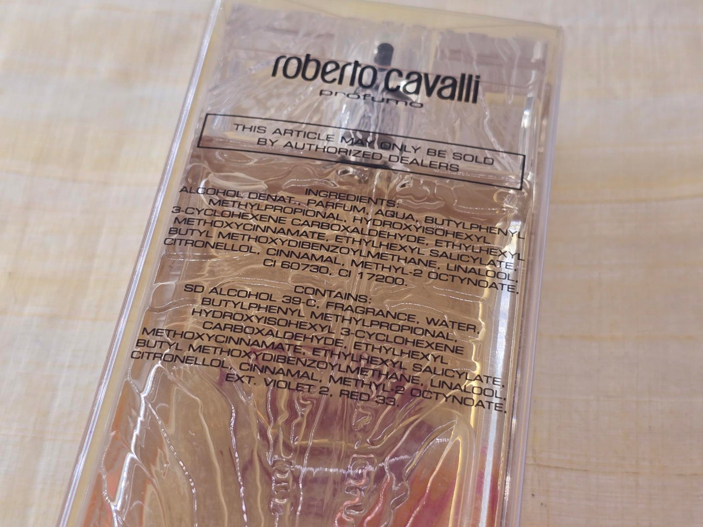 Just Cavalli Her Roberto Cavalli for women EDT Spray 60 ml 2 oz, Vintage, Rare, Sealed