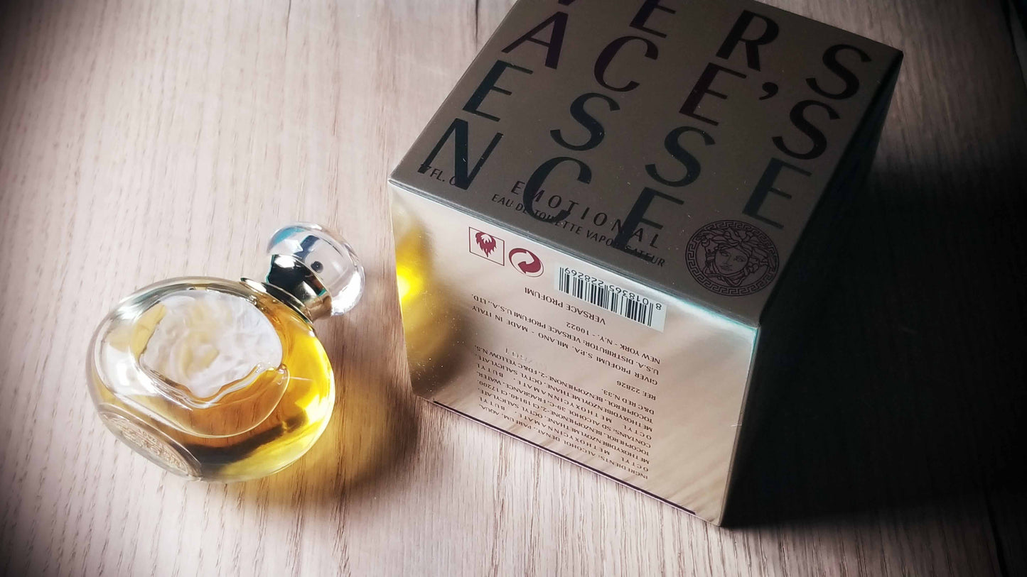 Versace Essence Emotional Versace for women EDT Spray 50 ml 1.7 oz, Rare, Vintage