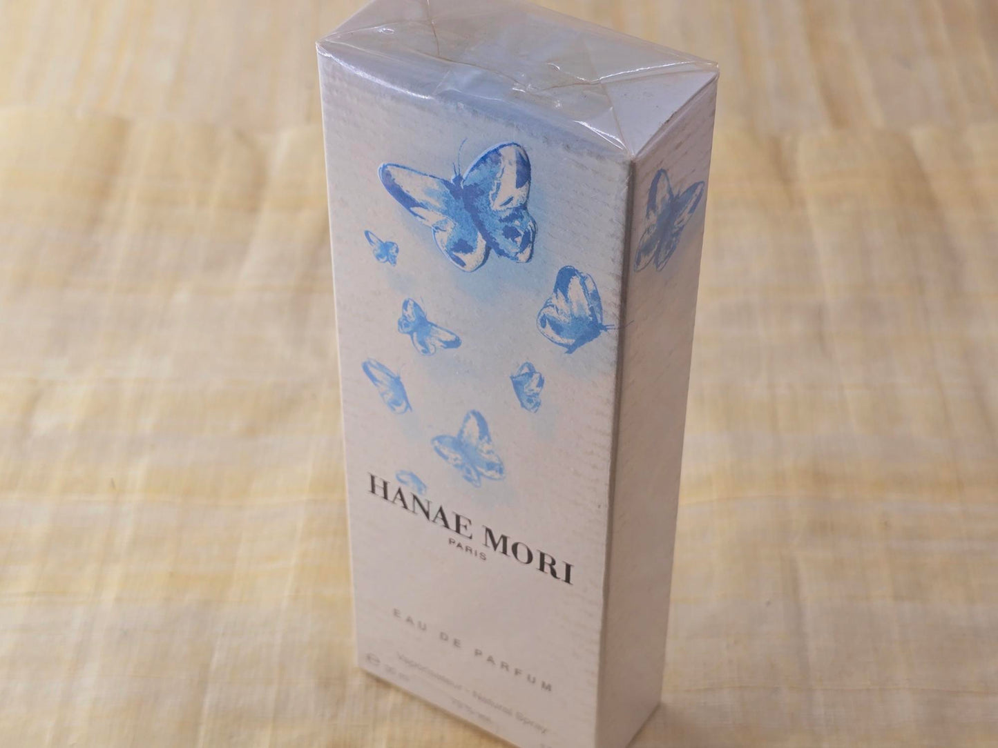 Hanae Mori Blue Butterfly for Women EDP spray 50 ml 1.7 oz OR 30 ml 1 oz, Vintage, Rare, Sealed