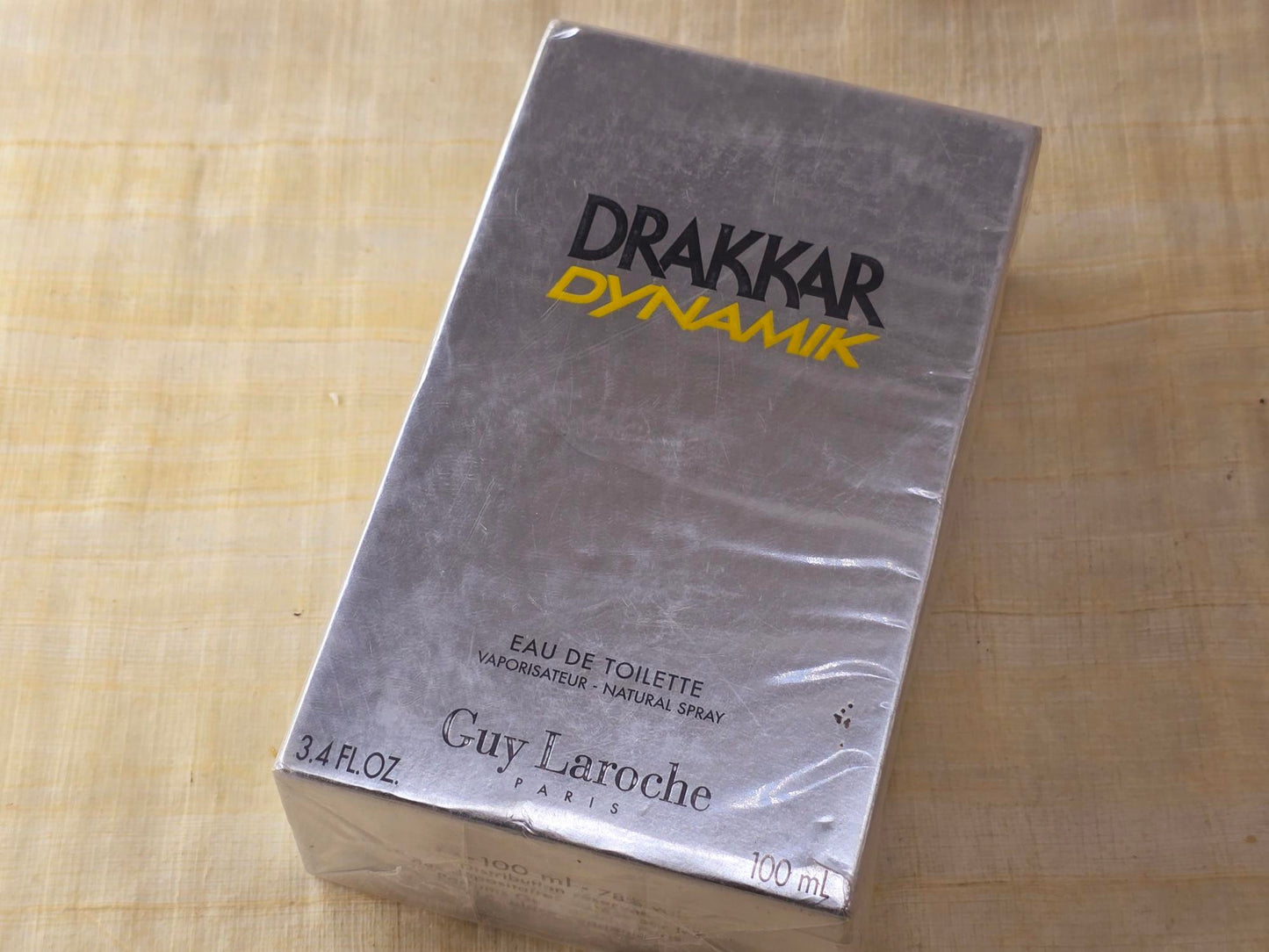 Drakkar Dynamik Guy Laroche for men EDT Spray 100 ml 3.4 oz, Vintage Cosmair, Rare, Sealed