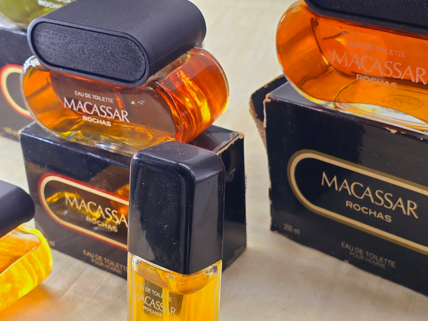 Macassar Rochas for men EDT Splash 200 ml 6.8 oz Or 100 ml 3.4 oz, Vintage, Rare