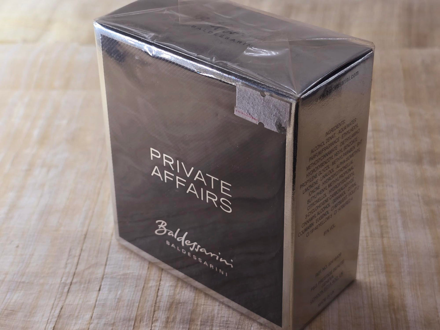Private Affairs Baldessarini for men EDT Spray 90 ml 3 oz OR 50 ml 1.7 oz, Vintage, Rare, Sealed