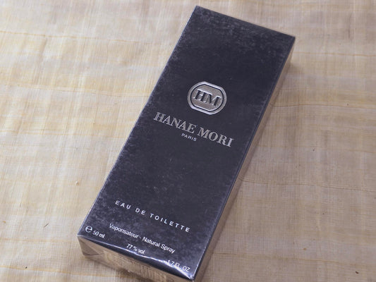 HM Hanae Mori for men EDT Spray 50 ml 1.7 oz, Vintage, Rare, Sealed