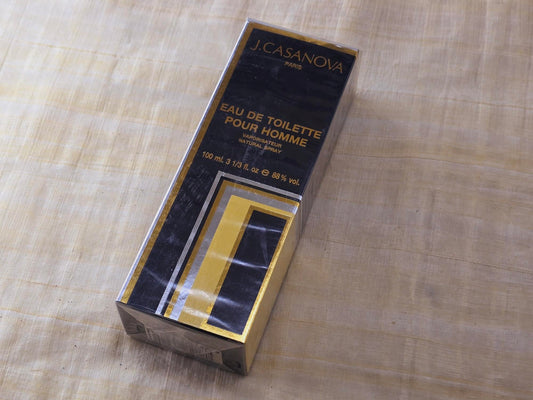 J. Casanova pour Homme for men EDT Spray 100 ml 3.4 oz, Vintage, Rare, Sealed