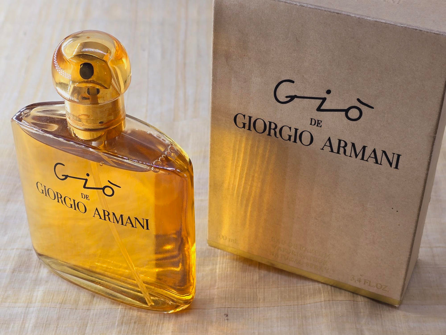 Gio Giorgio Armani for women EDP Spray 100 ml 3.4 oz, Vintage, Rare