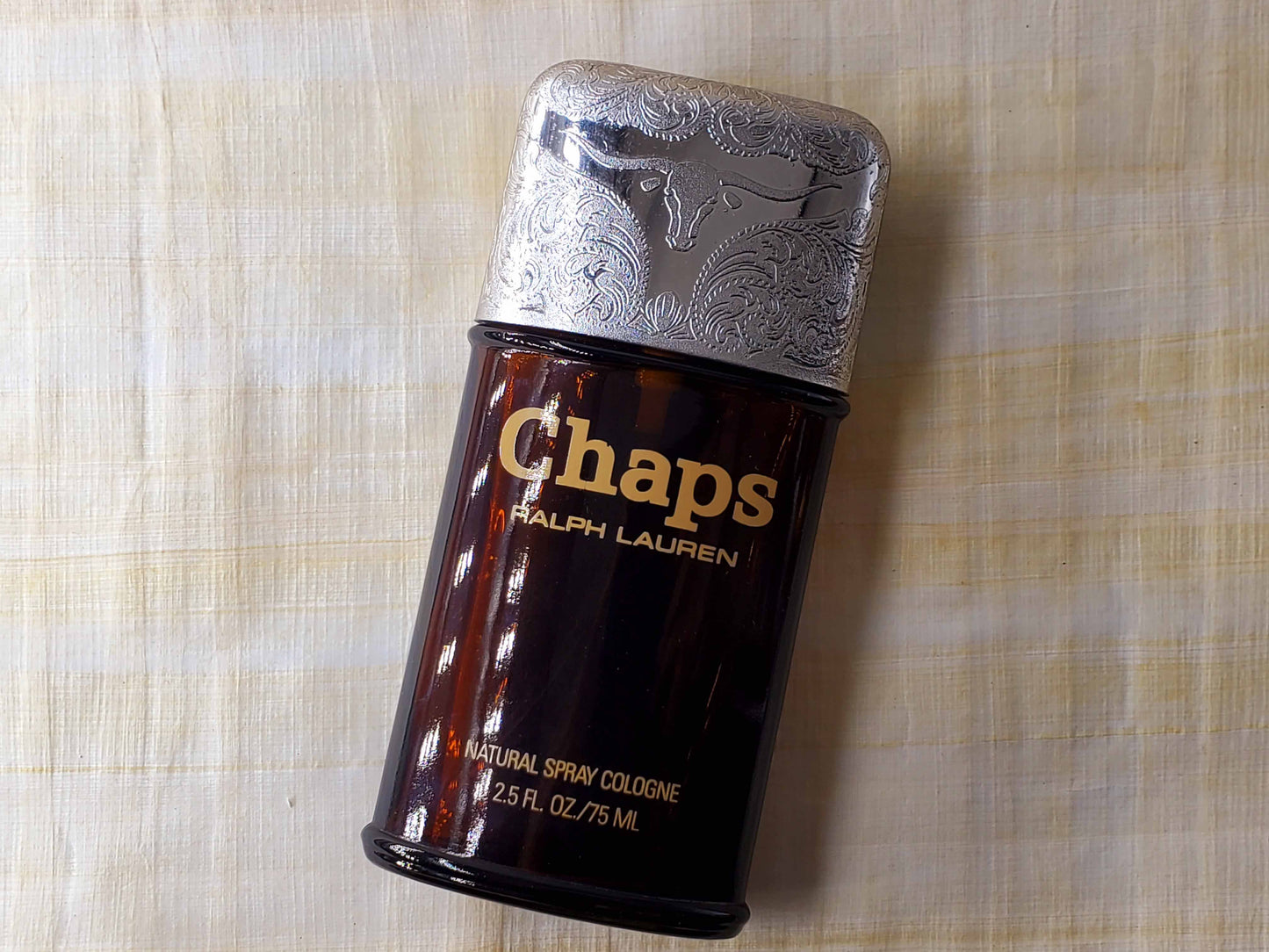 Chaps Ralph Lauren for men EDC Spray 75 ml 2.5 oz 80% Full, Rare, Vintage, Pre-owned, Level As Pictured